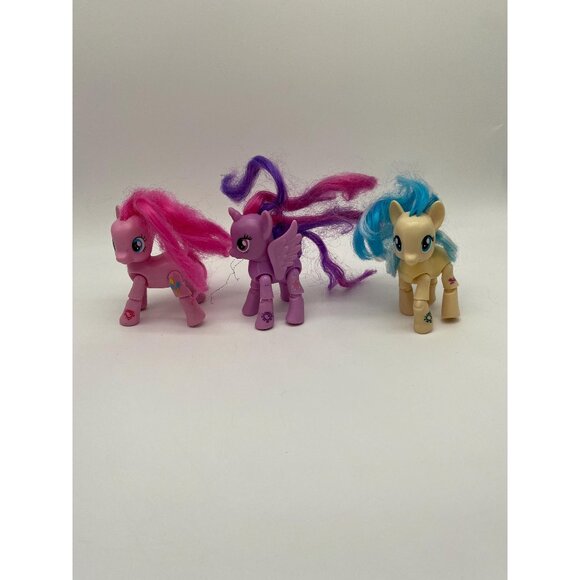 Hasbro My Little Pony Articulating Set of 3 Ponies - Picture 1 of 9